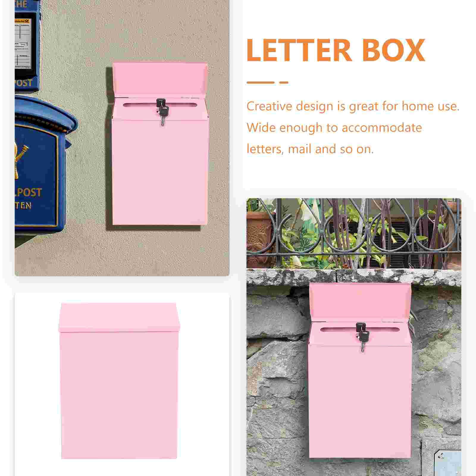 Convenient Suggestion Box Wall-mounted Box Household Mail Box Letter Supply