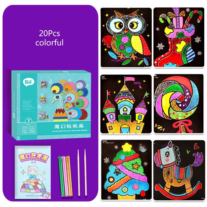 Diy Transfer Painting Sticker Graffiti Toy Dazzlin... – Grandado