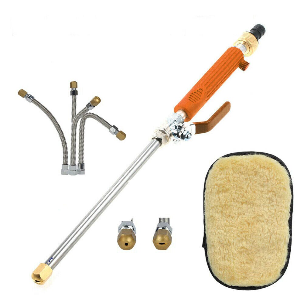 High Pressure Water Guns Metal Handheld Washer Spray Nozzle Wands Attachment Gun Lance Set Car Cleaning Water Pump Gadgets: C2