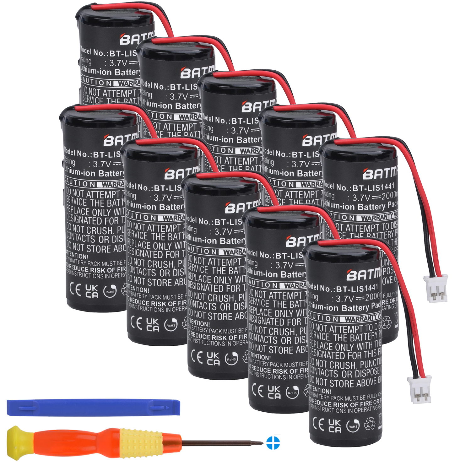 2000Mah LIS1441 Vervanging Batteryfor Sony PS3 Playstation 3 Move Motion Controller LIP1450CECH-ZCM1E CECH-ZCM1U: Grey