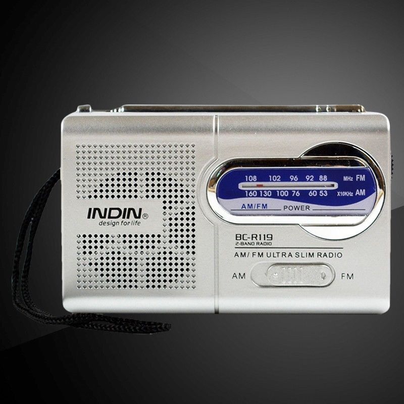 Draagbare Radio Am Fm Ontvanger Telescopische Antenne Ontvanger Mini Pocket Ingebouwde Luidspreker Muziek Outdoor Speler