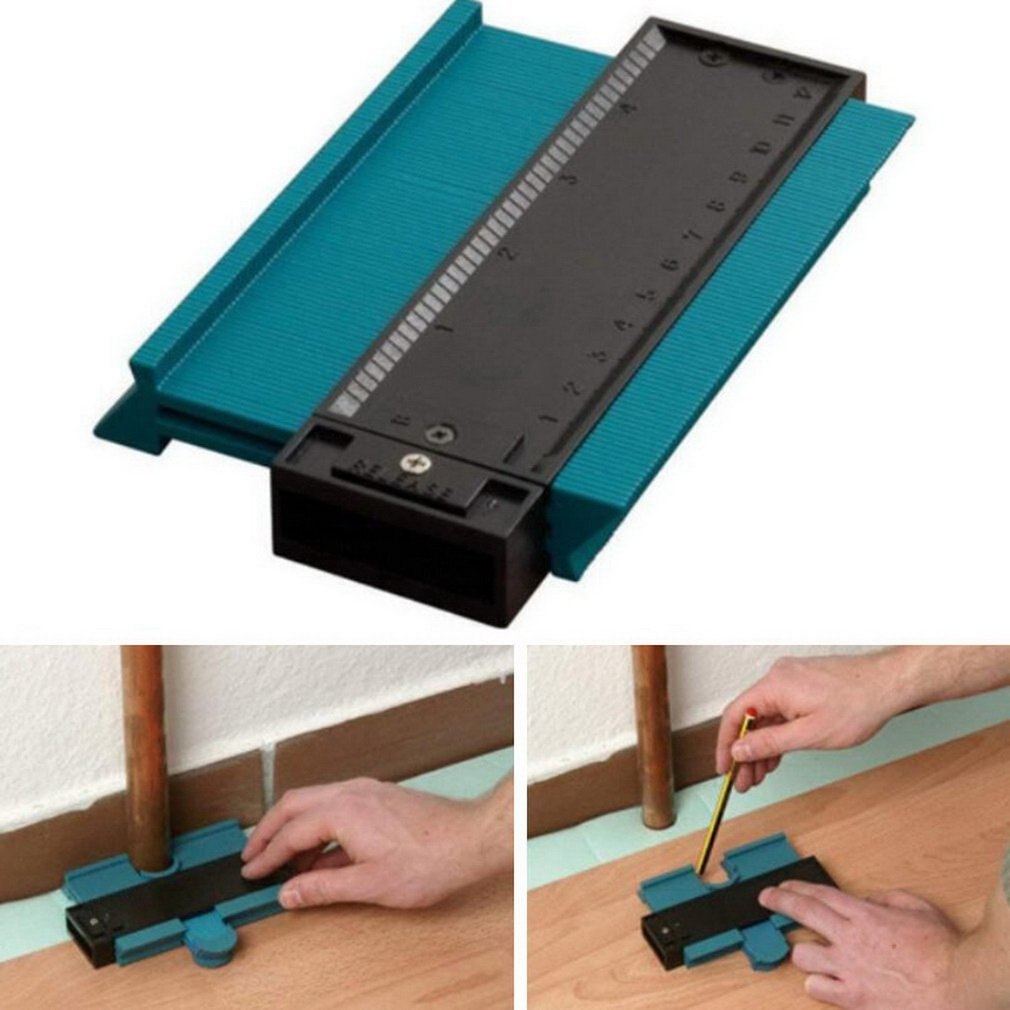 Irregular Contour Arc Gauge Profilometer Rule Copying Ruler Multifunctional Woodworking Tools Radian Scale