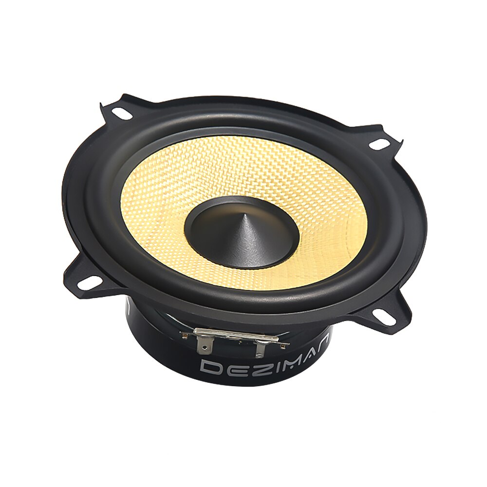 AIYIMA 5 Inch Car Speaker - 4 Ohm 35W Woofer - Coaxial Audio Horn - Metal Cabinet