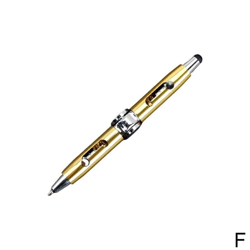 Speelgoed Voor Meisjes Balpennen 3 In 1 Multi-Functionele Hand Gyroscoop Pennen Stylus Pen Pen Schrijven Levert Relief Stress Capa: F