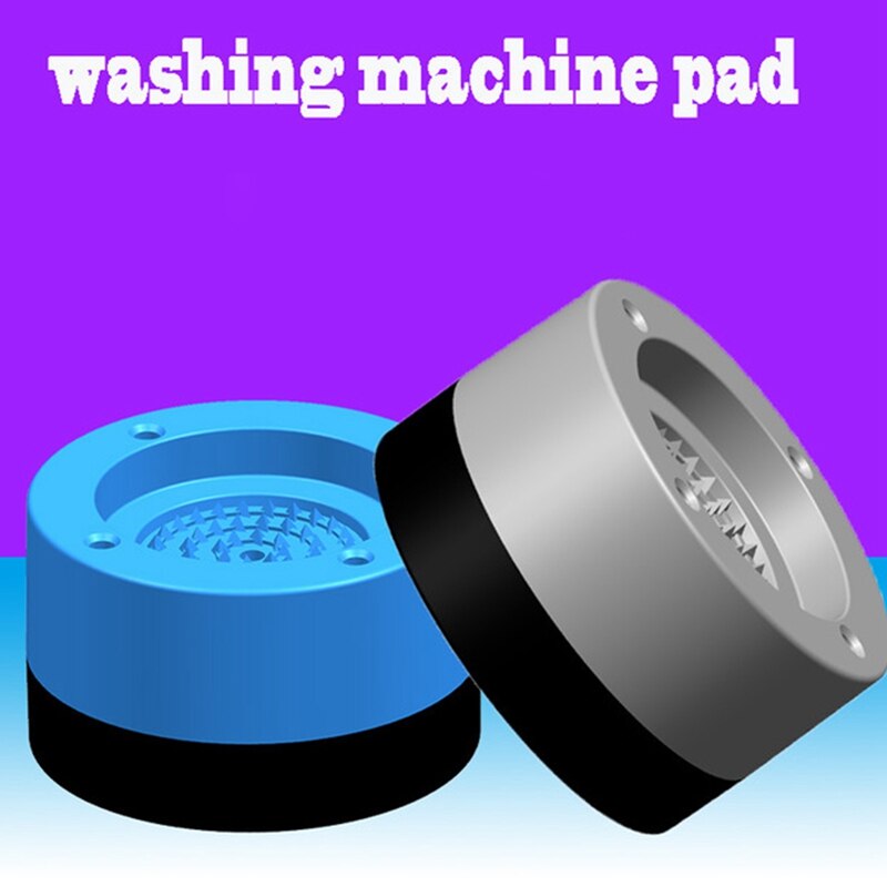 Anti-Slip En Geluidsreducerende Wasmachine Voeten Antislipmatten Koelkast Anti-Vibratie Pad Keuken badkamer Mat Accessoires
