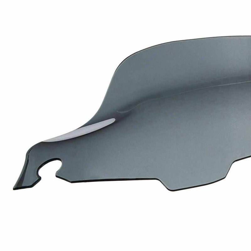 Parabrisas con ondas de humo de 8 pulgadas, accesorio para Touring Street Glide/Electra Glide/triglide FLHT FLHX FLHTCU FLHTC