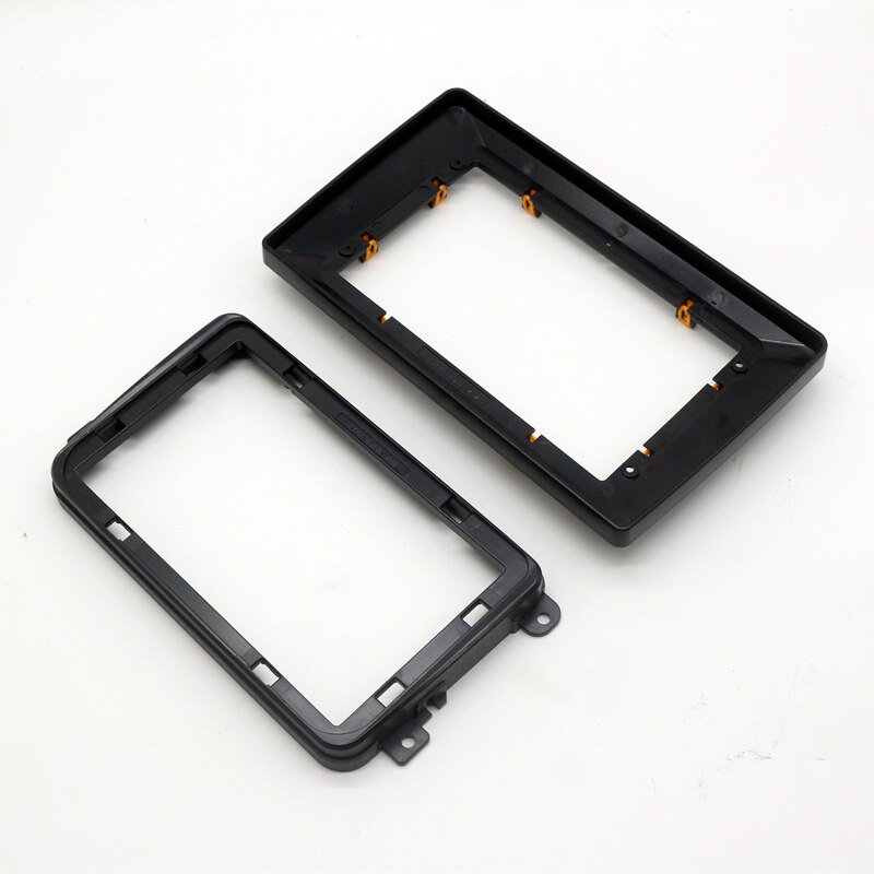 Cadre Façade Autoradio Pour Skoda Octavia (2004-2010) - Panneau GPS 2 DIN - ABS Noir - Remplacement Tableau De Bord