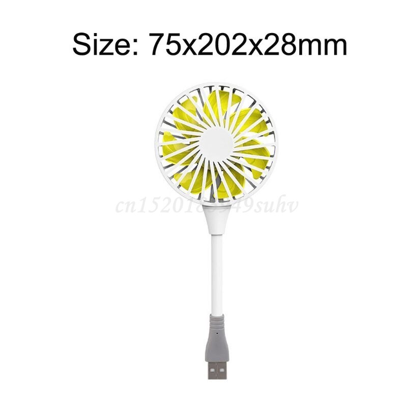USB Powered Air Cooling Fan Flexible Goose Neck Air Cooler Desk Silent USB Fan
