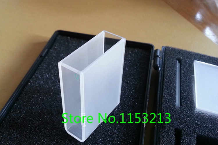 Kwarcowe komórki absorpcyjne 30 mm kuweta kwarcowa (ciekła próbka) 10.5 ml robić spektrofotometru technologia spiekania Frit 2/PK