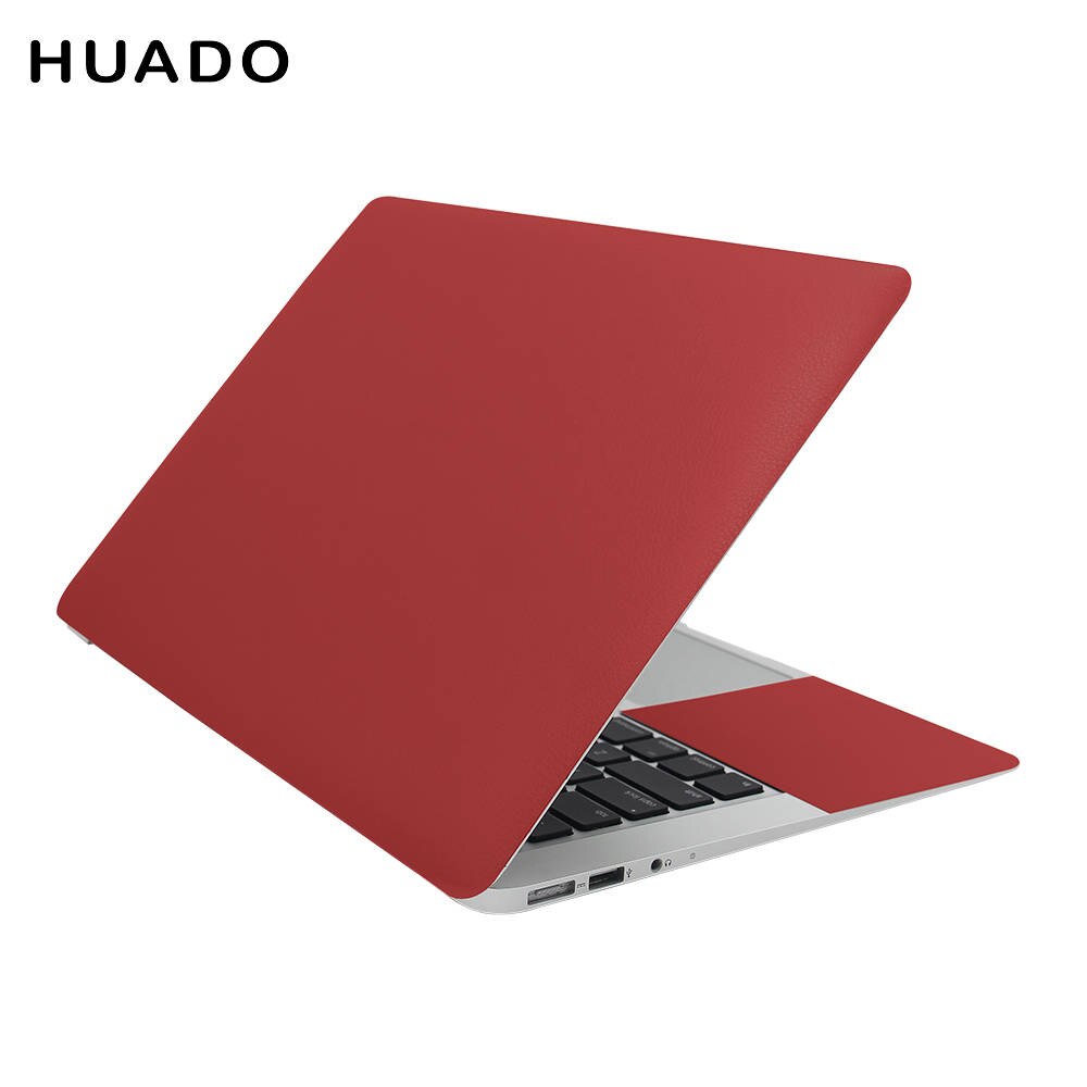 14 "15" 15.4 "15.6" 13.3 skórka na laptopa kalkomania jednolita obudowa pcv drukuje Notebook PC wielokrotnego użytku komputer Protector skórki: 15inch(39x28cm) / Czerwony