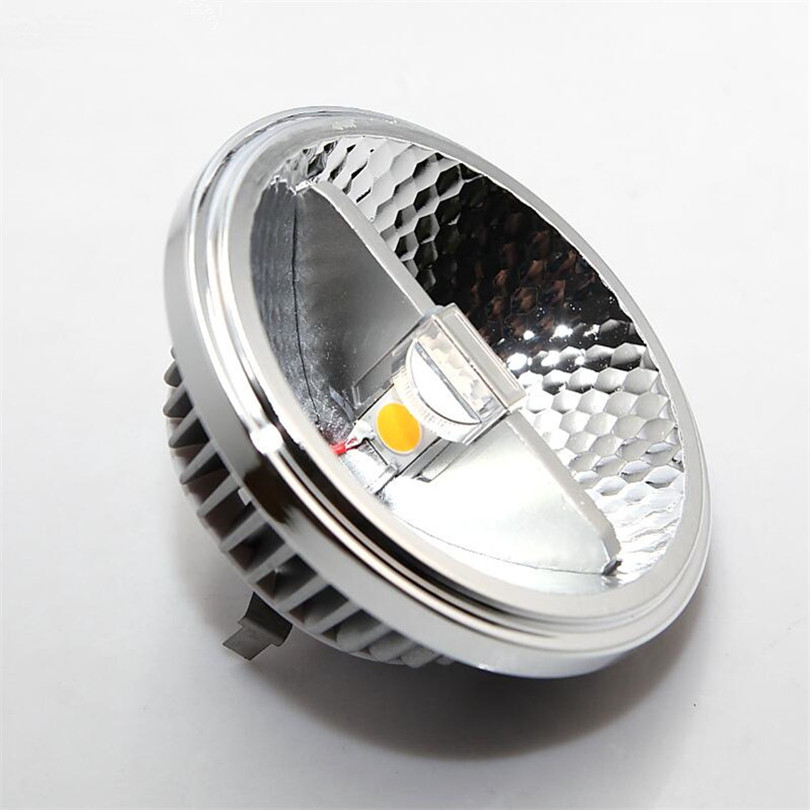 Bombilla LED superbrillante AR111, 15W, COB, AR111, QR111, G53, GU10, lámpara regulable, foco AC110V/220V/DC12V, 1 ud.