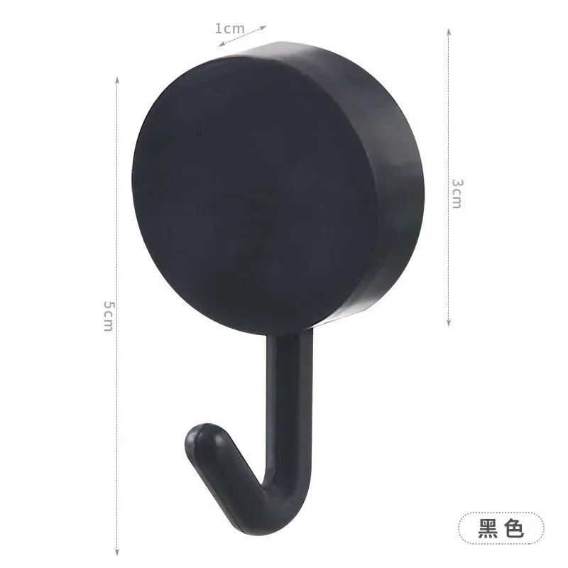 Gancho de plástico para colgar en la pared, utensilio decorativo para cocina, estilo Simple, , sin agujeros: Gris claro