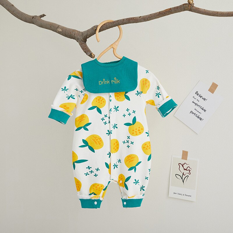 Carter Peuter Jumpsuit Vier Seizoenen Romper Baby Jongen En Meisje Cartoon Dier Romper Jongens Printer Lange Mouwen Jumpsuit: 5