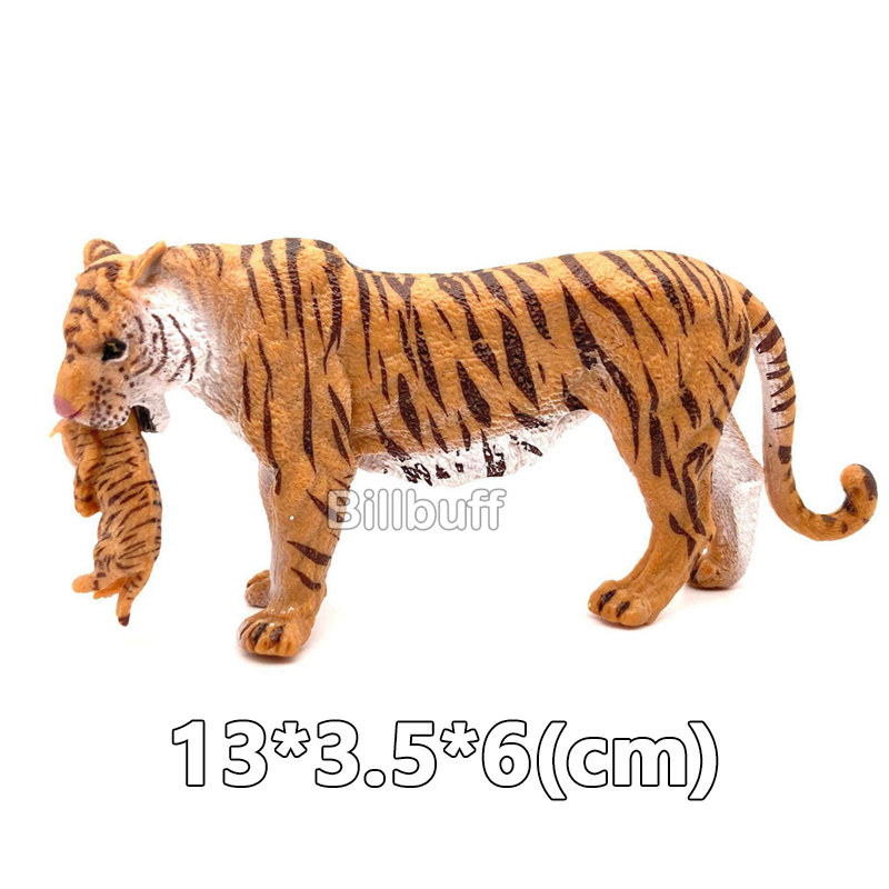 Simulation Wilden Ebene Weiß Tiger Tigerin Männlichen Tiger Modell Aktion-figuren Figuren Sammlung FrüHenne Bildung Spielzeug für freundlicher: Tiger Zahlen l0