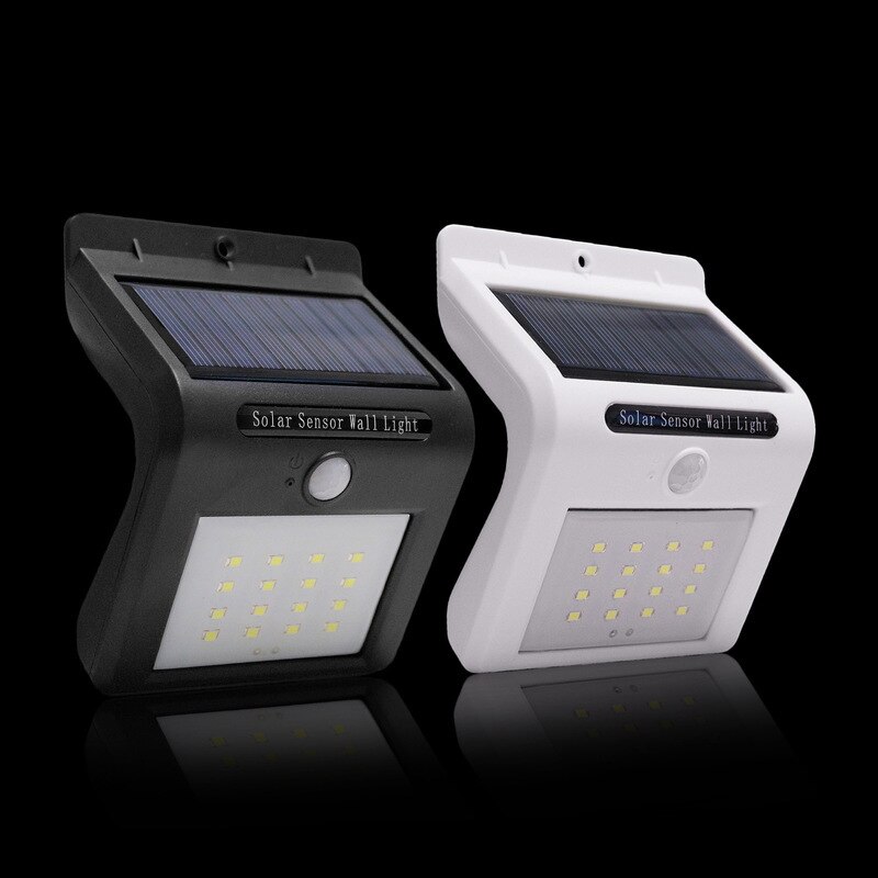 8/16 LED Solar Light Solar Battery Light Human Body Induction Motion Sensor Solar Daylight Street Light, Garden Decoration