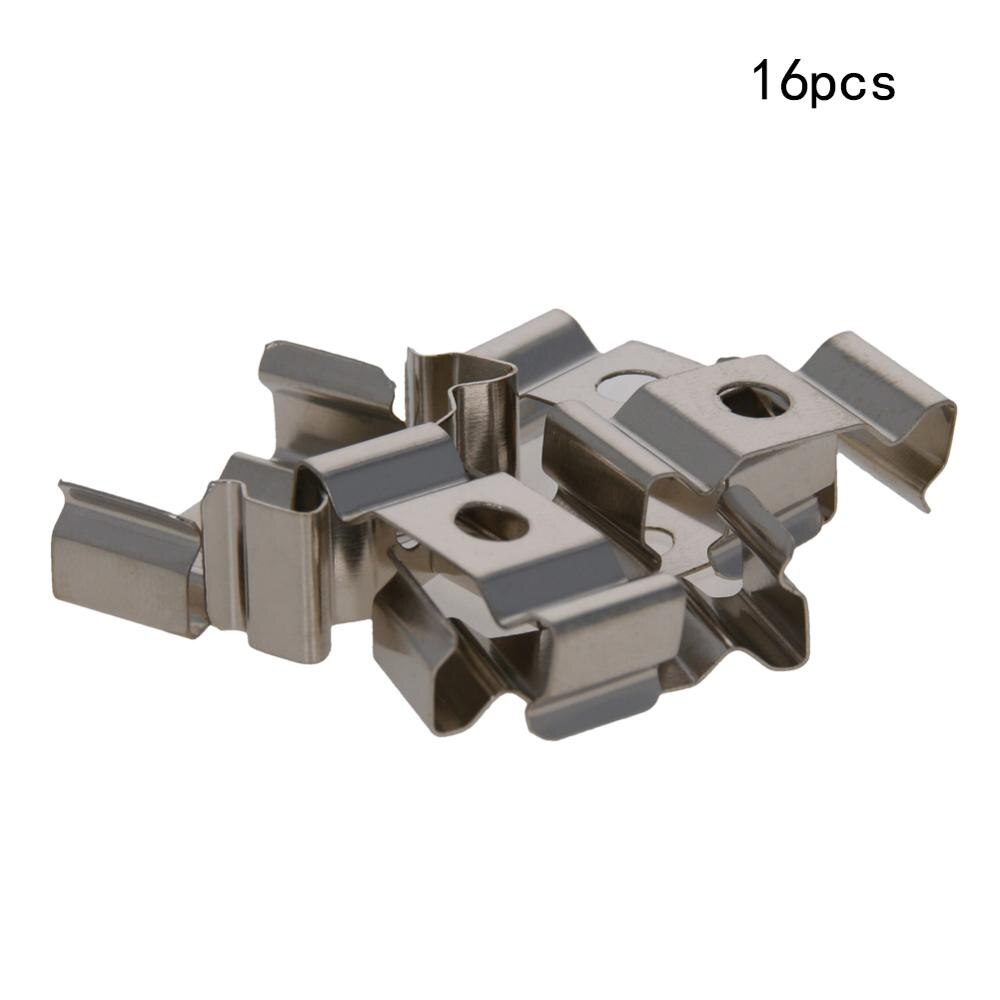 15~100pcs T4 T5 T8 U Clip Holder for Lamp Bracket Lampholder Stainless Steel Fixing Clips Lighting Accessories: For T4 Lamp x16pcs