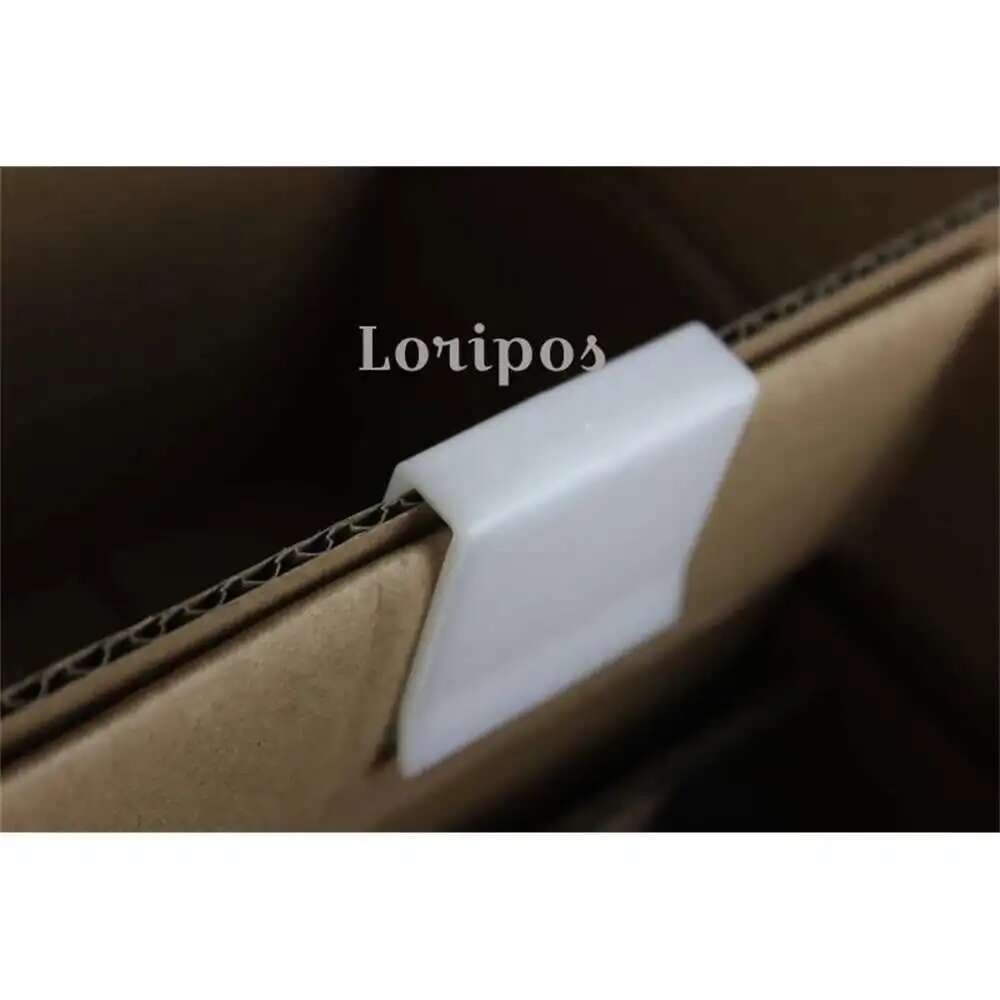 U Snap Plastic Clip Abs Injection Snap Carton Paper Board Connection Fastener Paper Cardboard Shelf Display Construction Clamp