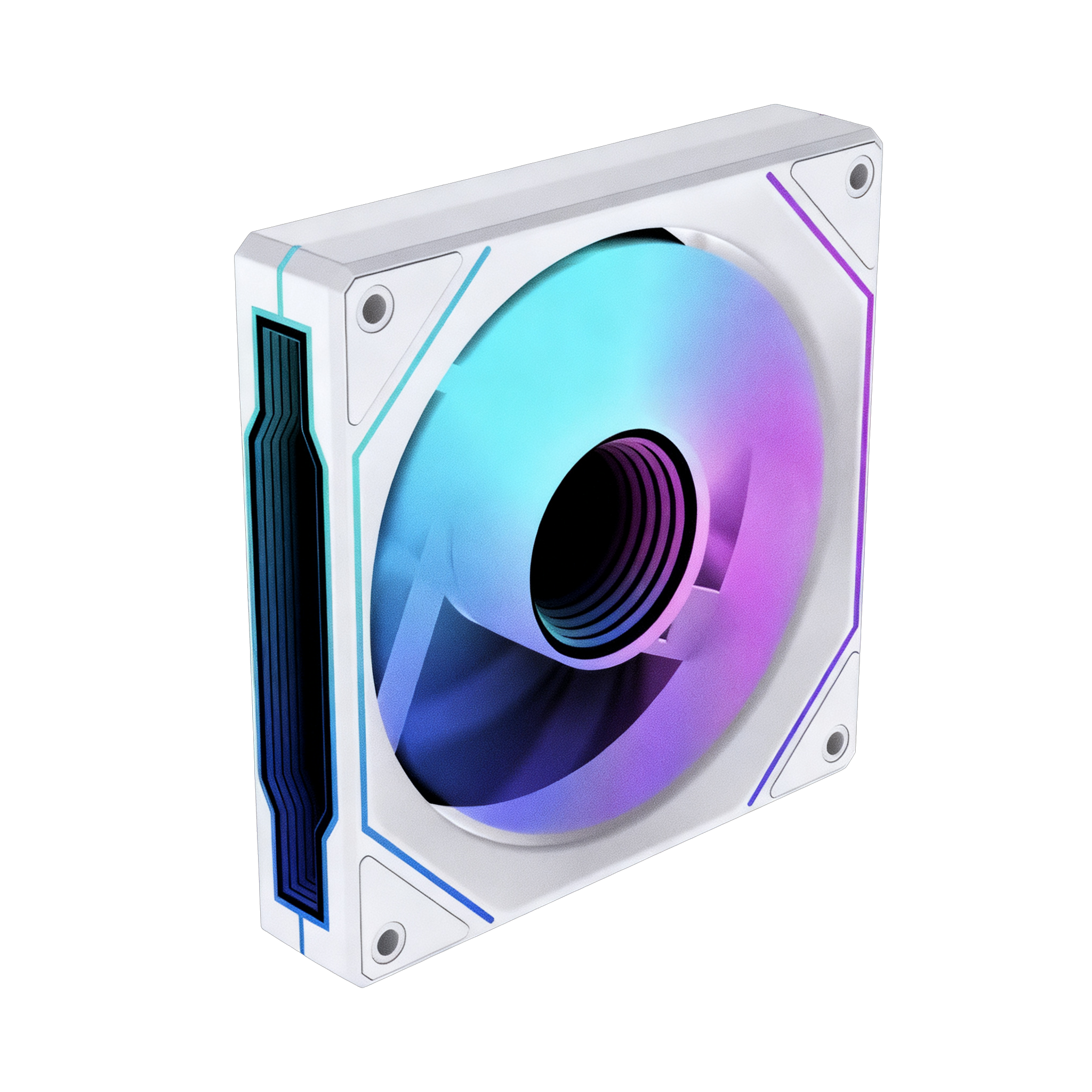JM-1 Block Computer case fan ARGB Mirror Cycle Lig... – Grandado