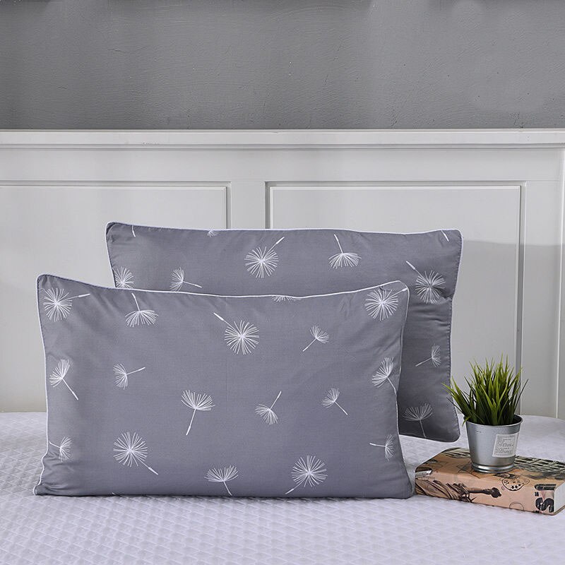 Huishoudelijke Leuke Print Patroon Bed Versiering Kussensloop 1 Paar Rechthoekige Katoen Kussensloop Volwassen Student Slaapkamer Gebruik Kussensloop: color 8-48x74cm-2pcs