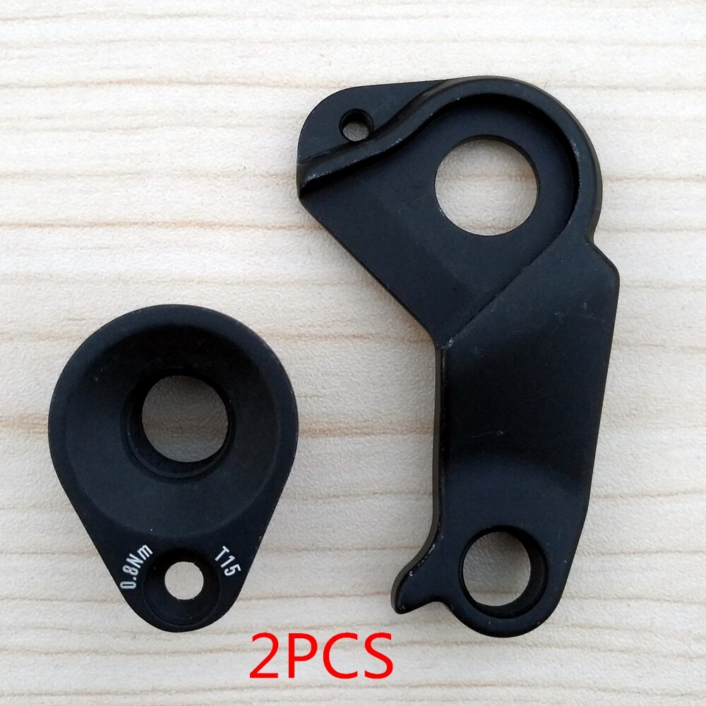 2 Pc Fiets Gear Derailleurhanger Mech Dropout Voor Ghost Asket Lector Roket Ghost Hybride Lanao Al Kato Ghost GHM09-022: Default Title