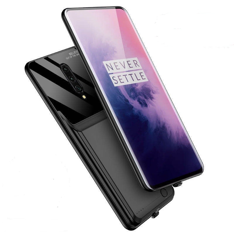 6000MAH Batterie Ladegerät Fällen Für Oneplus 7 T Profi Energie Bank fallen Ladung fallen Für Oneplus 7 T Batterie Energie fallen Capa
