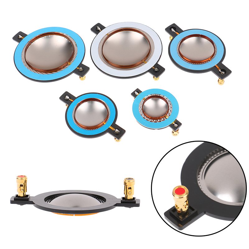 1PC 34,4mm 44,4mm 51,3mm 72,2mm 74,5mm DIY Teile Core Hochtöner Schwingspule Membran Titan film Höhen Lautsprecher Reparatur zubehör