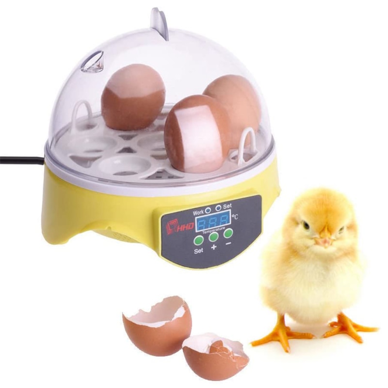 7 eier Inkubator Huhn Enten Ei PID Automatische Hatcher intelligente Temperatur Kontrolle Schlüpfen Maschine uns/UK/EU/AU Stecker