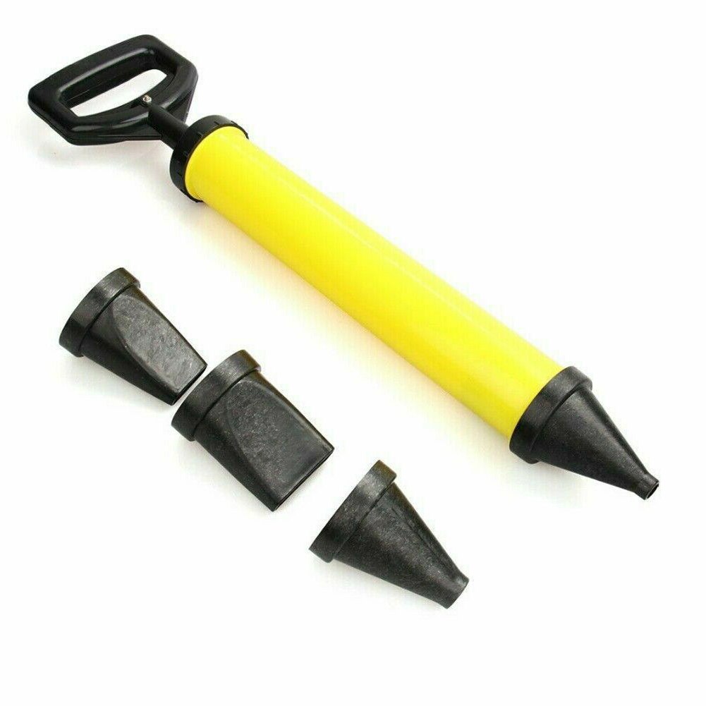 4 Nozzles Manual Caulking Gun cement sprayer applicator Pointing mortar Lime syringe Pump window Door Gap filling Repair tools