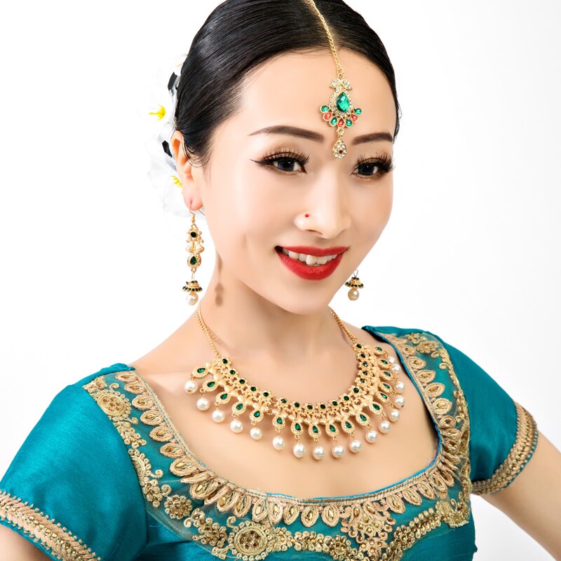 Intia pakistan tyttö tanssi lisävaruste nainen tanssiesitys kulmakarvat lisävaruste ampua päähineet lady headdress
