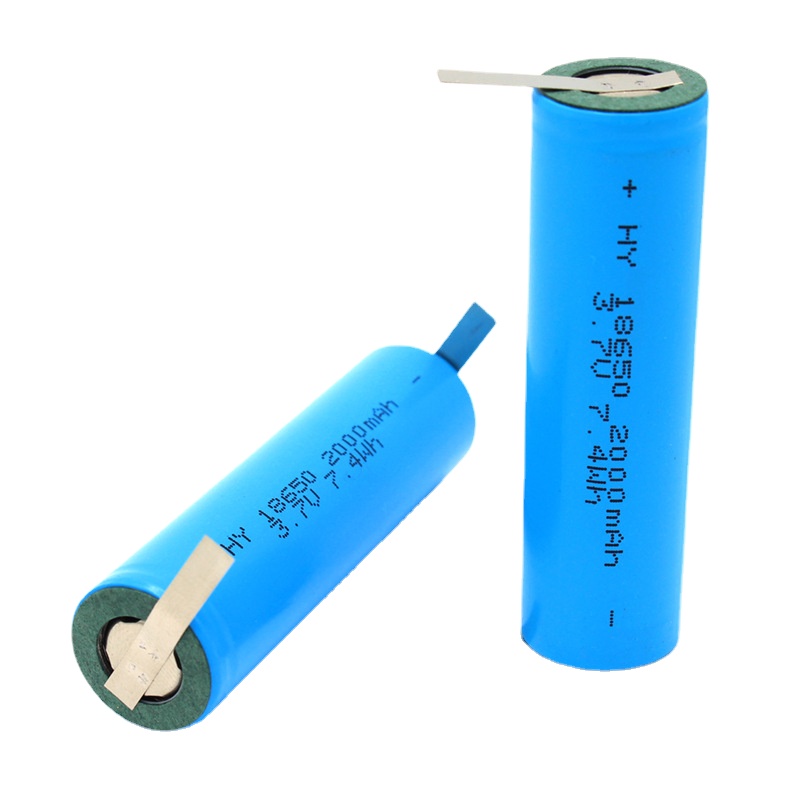 18650 2000mAh Battery 3.7V Discharge Lithium Ion Rechargeable Battery for Counter Lamp Flashlight 18650 Batteries