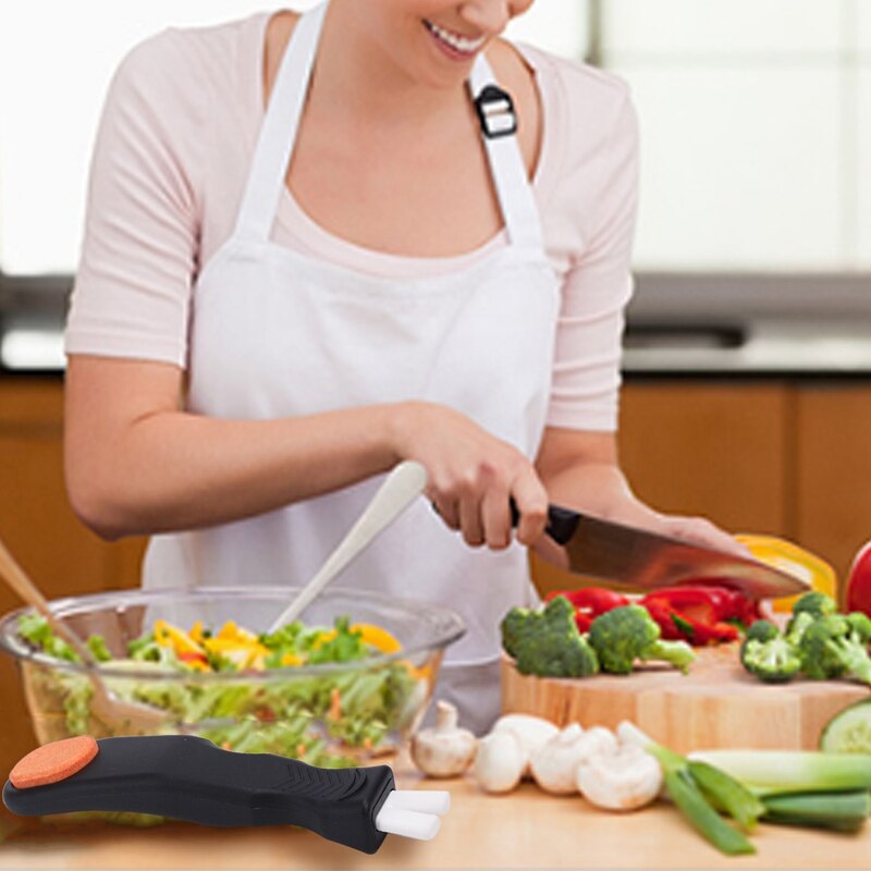 Hg-ishockeyskridsko handhållen slipare bryne hockeyskridskoåkning slipa bladkanter keramisk stav för skridskor