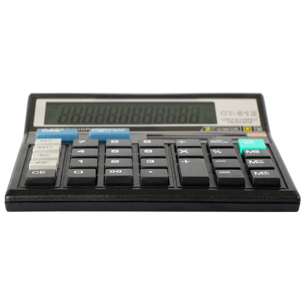 Large Screen Desktop 12 Digit Electronic Calculator Financial Accounting Tool