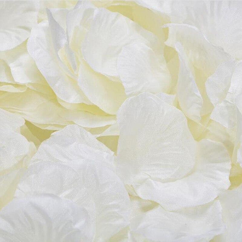 Pétalos de rosa de seda, 9 colores, decoración de de cumpleaños, boda, confeti, 500 unidades