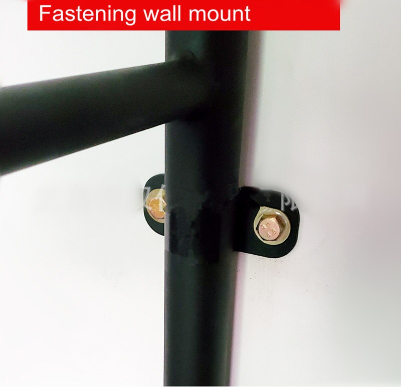 Dumbbell Barbell Plate Rack Stand Weight Bar Holder Barbell Storage Wall Mount Squat Fitness Home Gym Equipment Space Saving