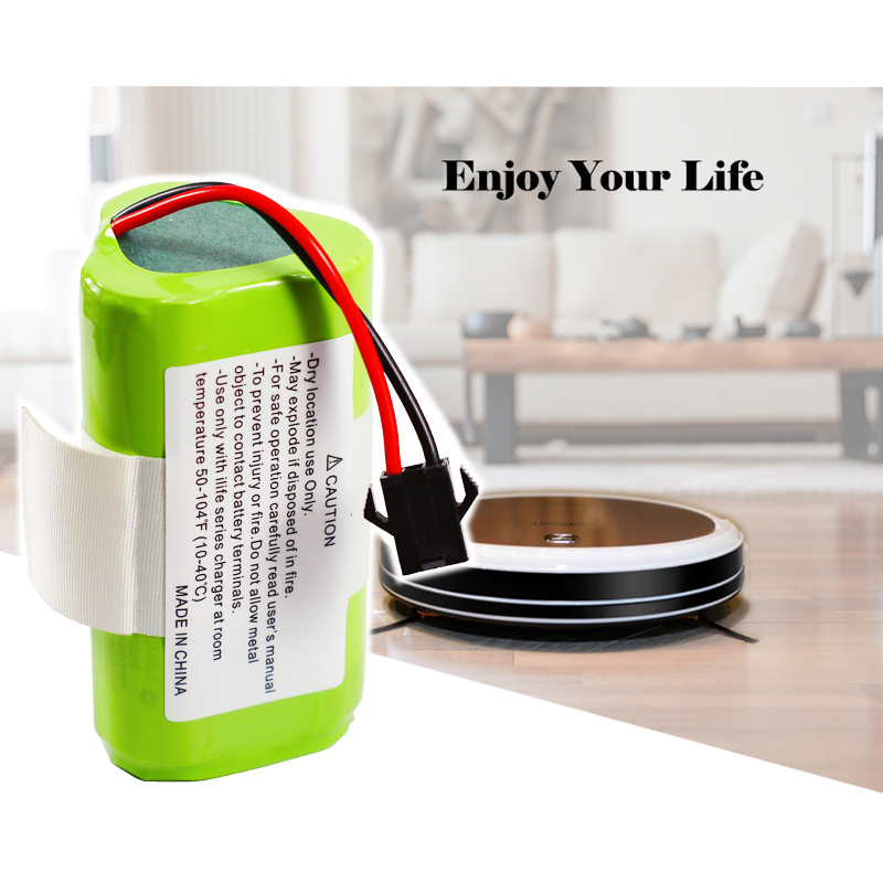New 2600 mah li-ion battery for cecotec conga 890 slim, conga slim, conga thin 890,,  / 3400 thin wet robotic vacuum cleaner