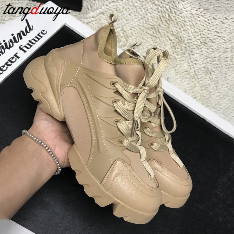 Dad Chuny Turnschuhe Frauen Laufschuhe Frau Sport Schuhe Trainer Frauen Plattform Turnschuhe Zapatillas Mujer Deportiva