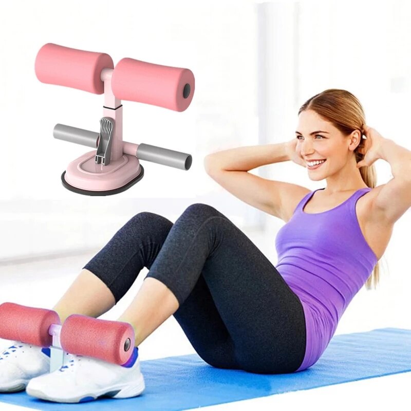 Banco de peso ajustable para abdominales, barra de abdominales, asistente de suelo, máquina de entrenamiento, gimnasio en casa, equipo de Fitness