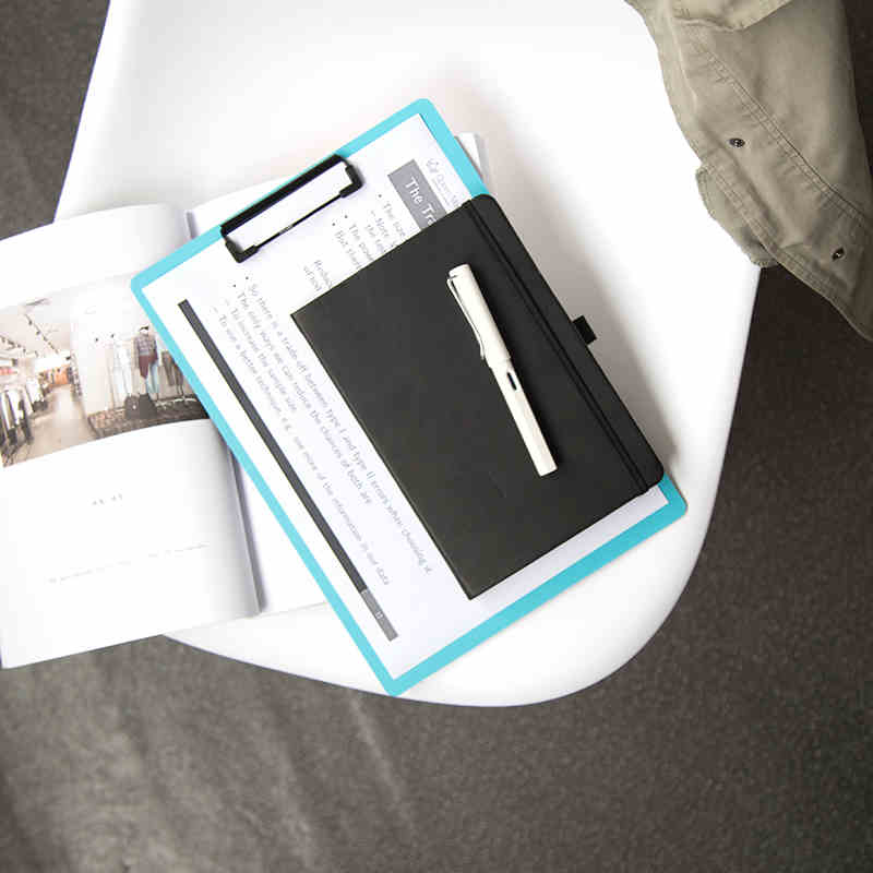 Multicolor A4 PP Waterdichte Klembord Papier Bestandsmap Student Tekening Schrijven Pad Board Kantoor Business Bestand Clip Briefpapier