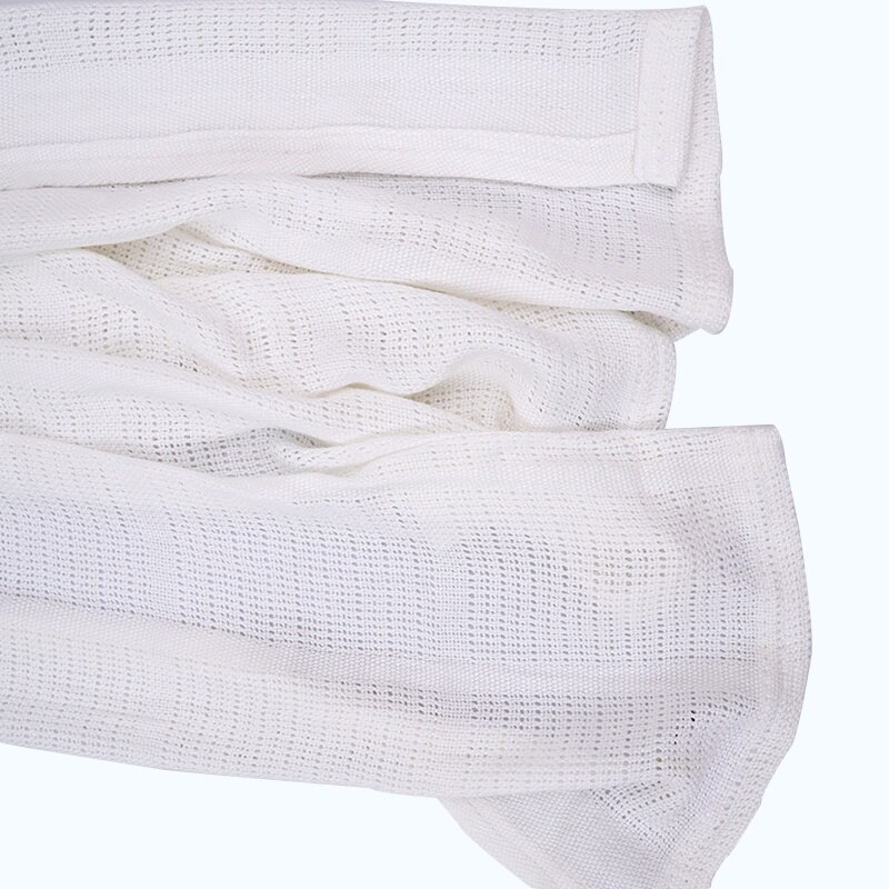 Babydecke aus bambus-baumwolle, weiche, einfarbige babydecke zum pucken und empfangen von neugeborenen (200*170cm stück)