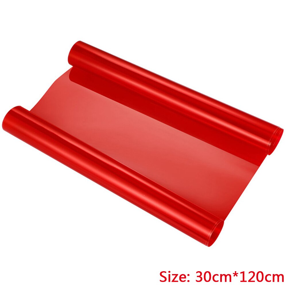 Kleurrijke Koplamp Achterlicht Auto Tint Film Overlay Sticker Cover 30*60/120Cm Ew