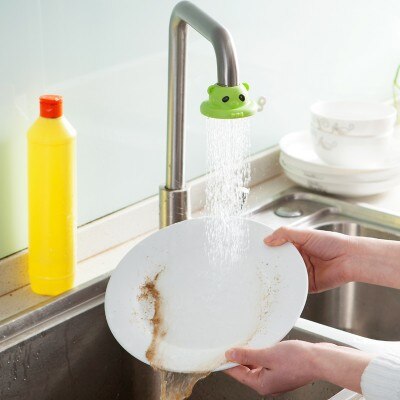 1Pc Waterbesparing Apparaat Splash Douche Badkamer Kraan Anti T Cartoon Keuken Tap Douchekraan Extenders
