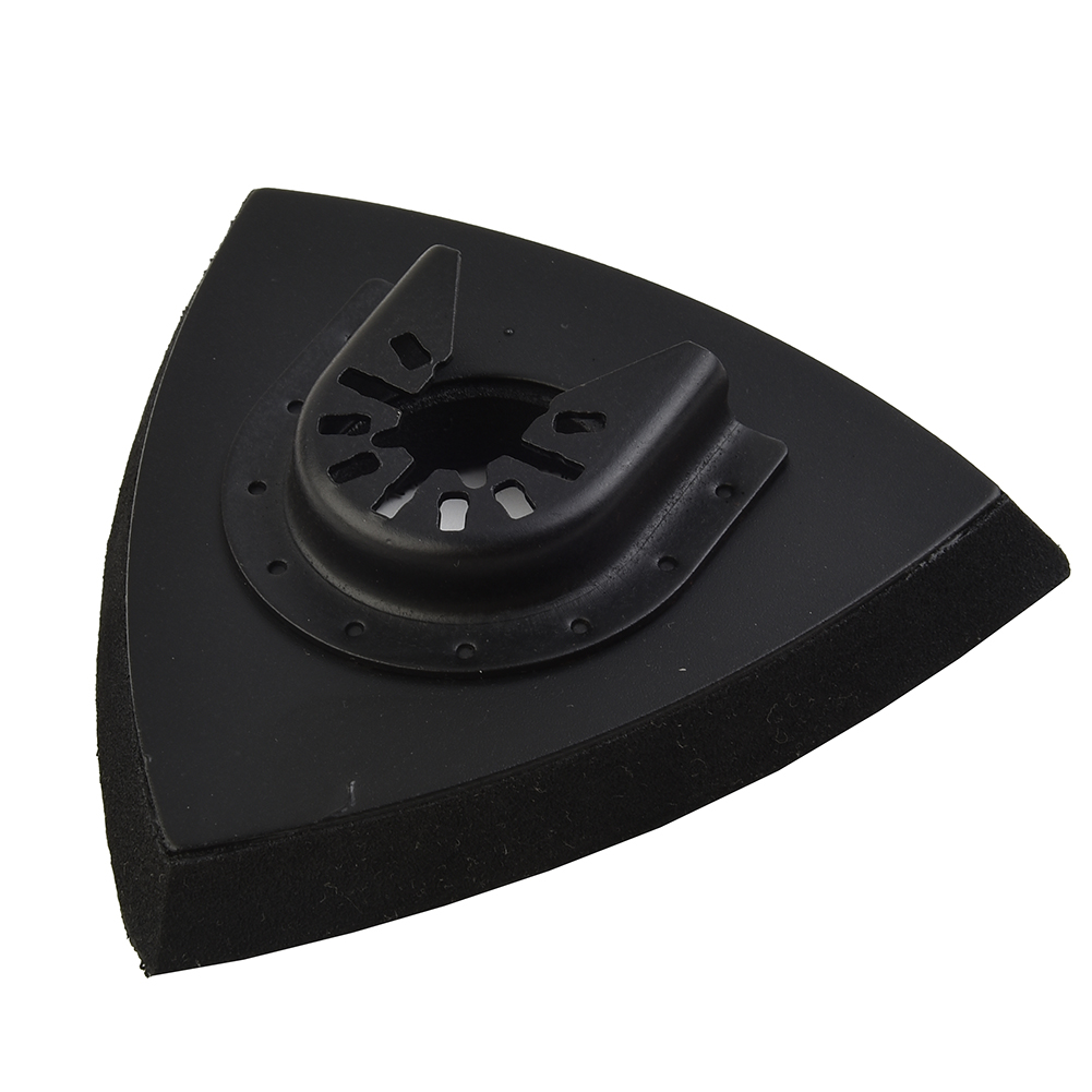 1pc triangulära slipplattor, 80/90/93mm multiverktygsblad, oscillerande verktygstillbehör för elverktyg och maskiner