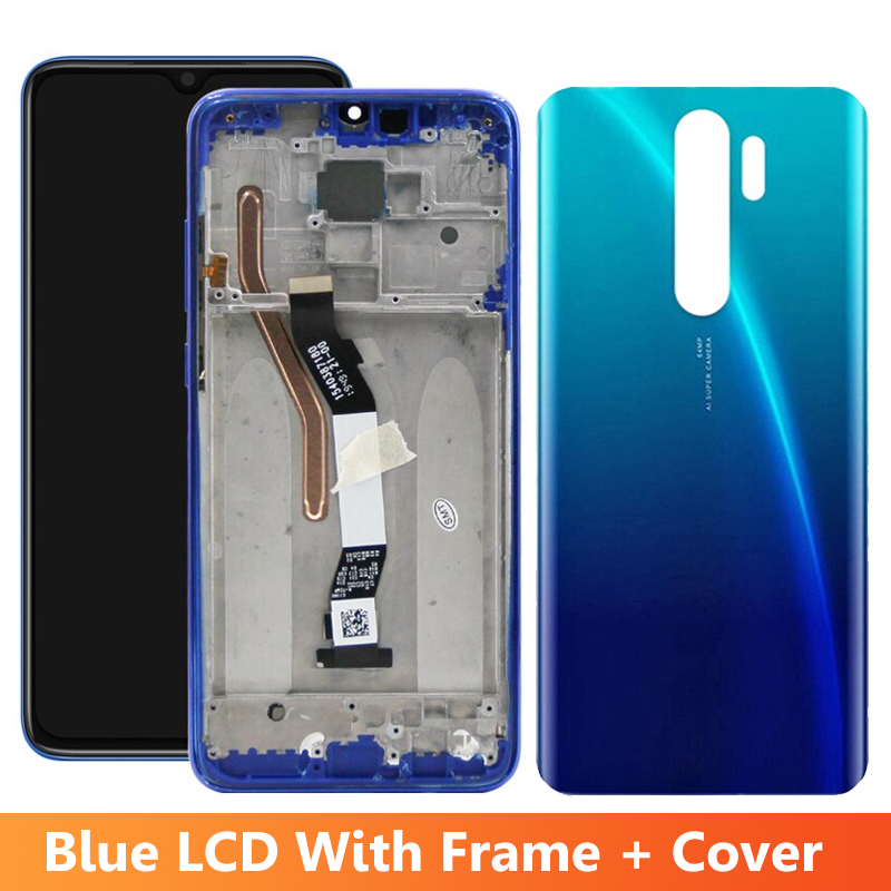 6.53" Screen for Xiaomi Redmi Note 8 Pro M1906G7I M1906G7G Lcd Display Touch Screen with Frame for Redmi Note 8 Pro Replacement: VIOLET