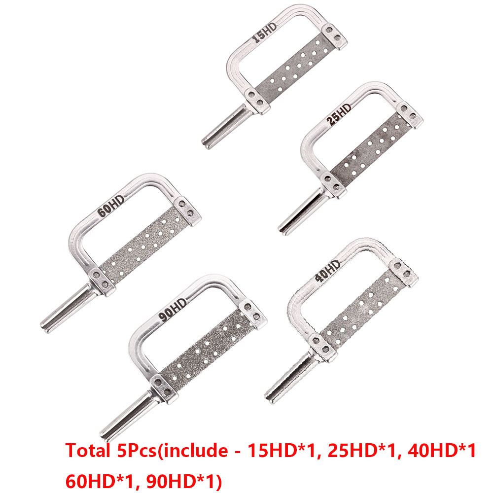 1 PC Dental Orthodontic Interproximal Enamel Reduction Automatic Polishing Strip: black