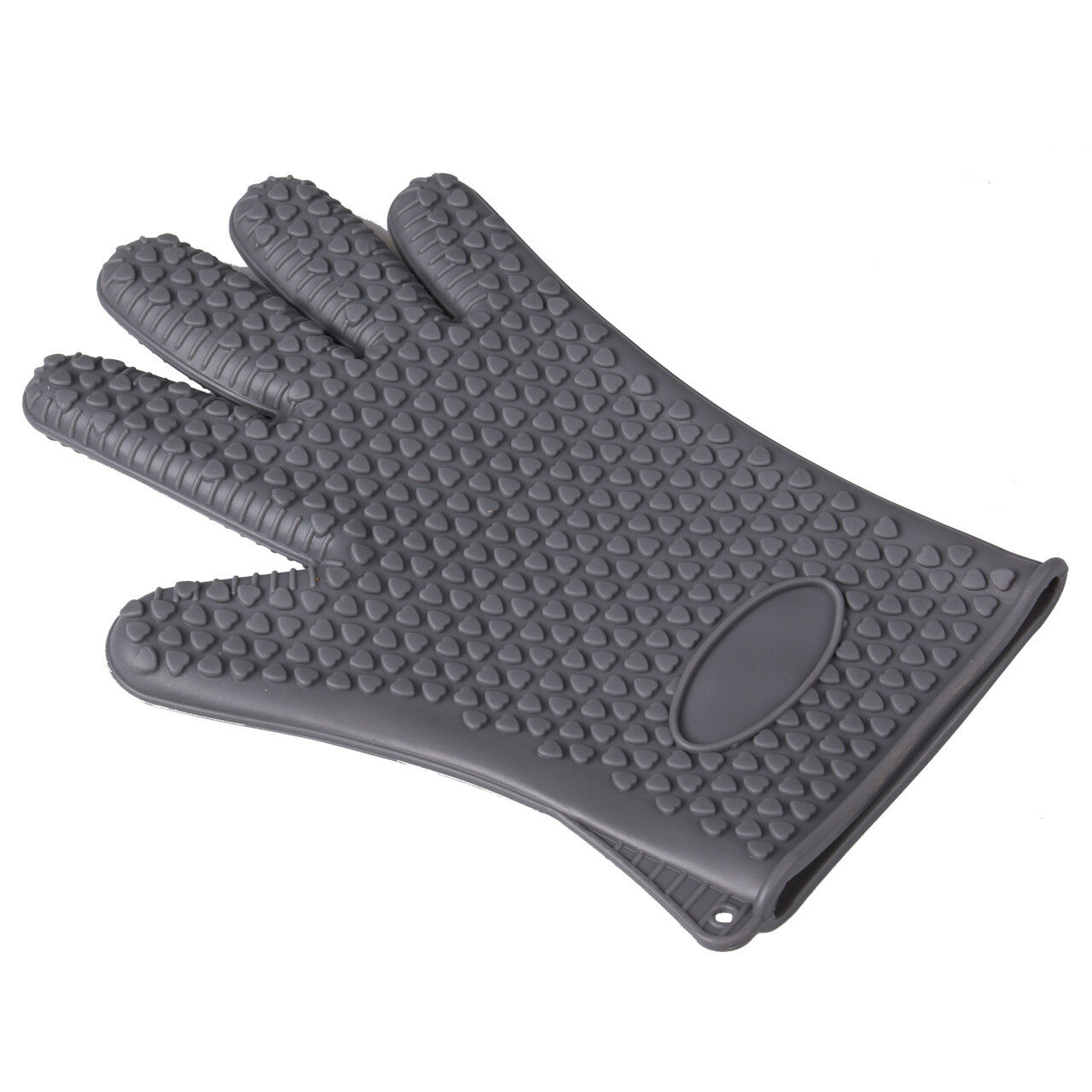 Silicone Kitchen Safety Protect Heat Resistant Gloves Multifunction Oven Grill Pot Holder BBQ Cooking Mitts: Gray