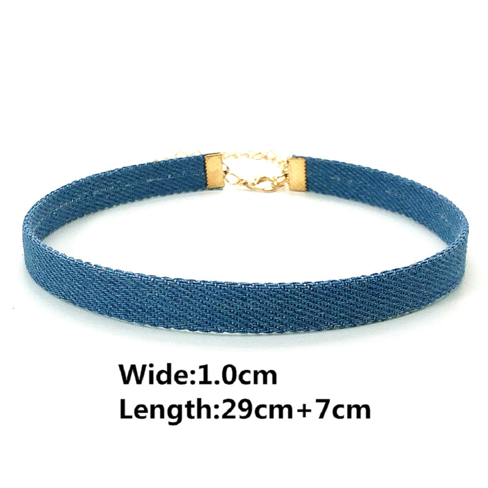 Collar étnico gótico de mezclilla para mujer, Gargantilla Bohemia Vintage, Estrella Negra, accesorios de cadena para el cuello, joyería para mujer,: Color dorado