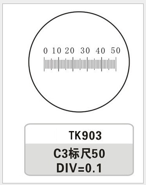 0.1mm 0.2mm 0.05mm 0.01mm microscoop micrometer glazen objectglaasje oculair lens meetmicroscoop micrometer kalibratieschaal