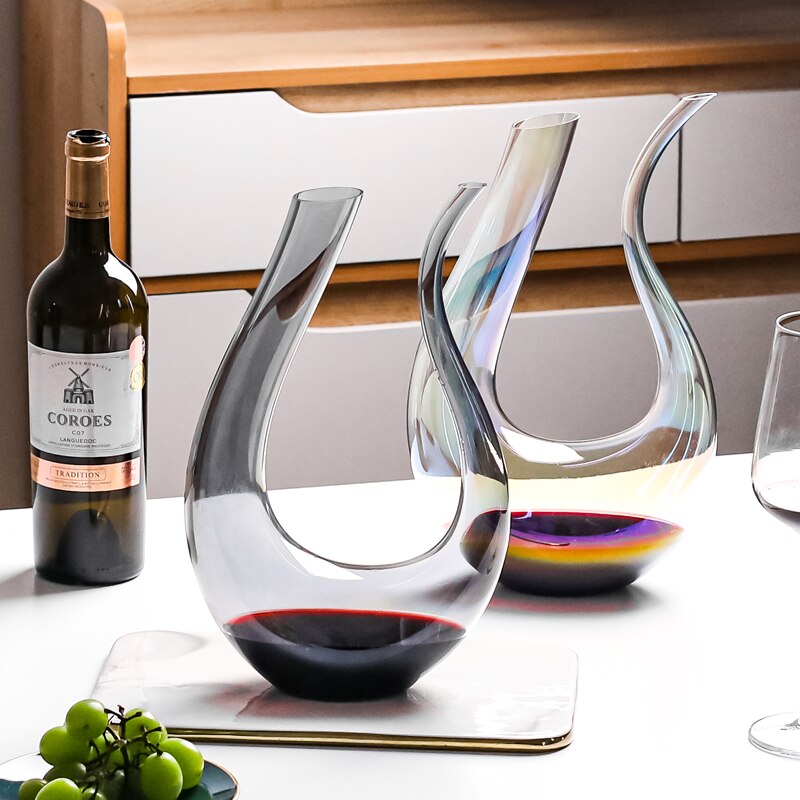 1500Ml Thuis Wijn Decanter Europese Stijl Glas Heu... – Grandado