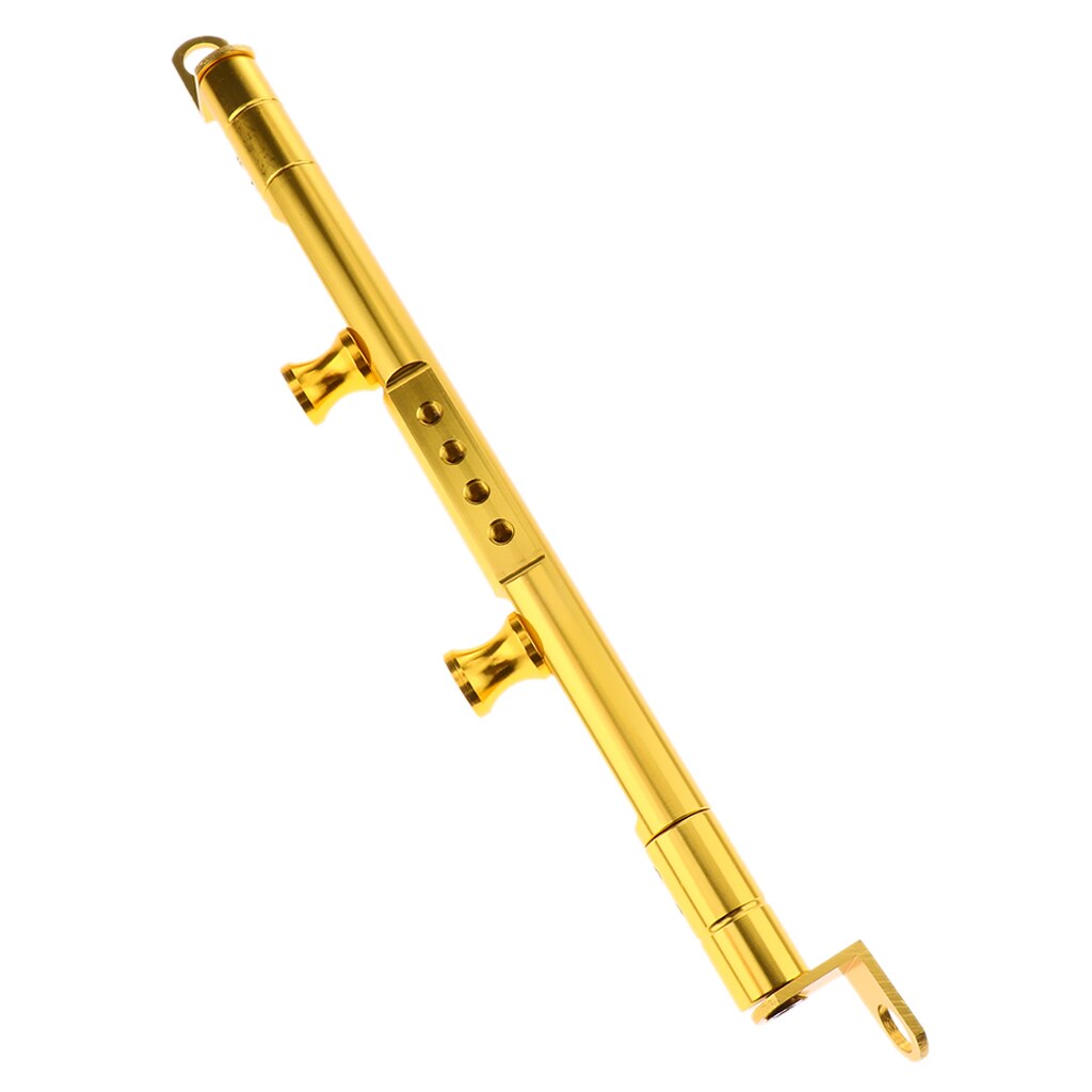 Multi Kleur Motorbike Balance Bar, Aluminium Motorfiets Cross Bar Balance Stuur Motor Accessoires Met Kompas: Yellow
