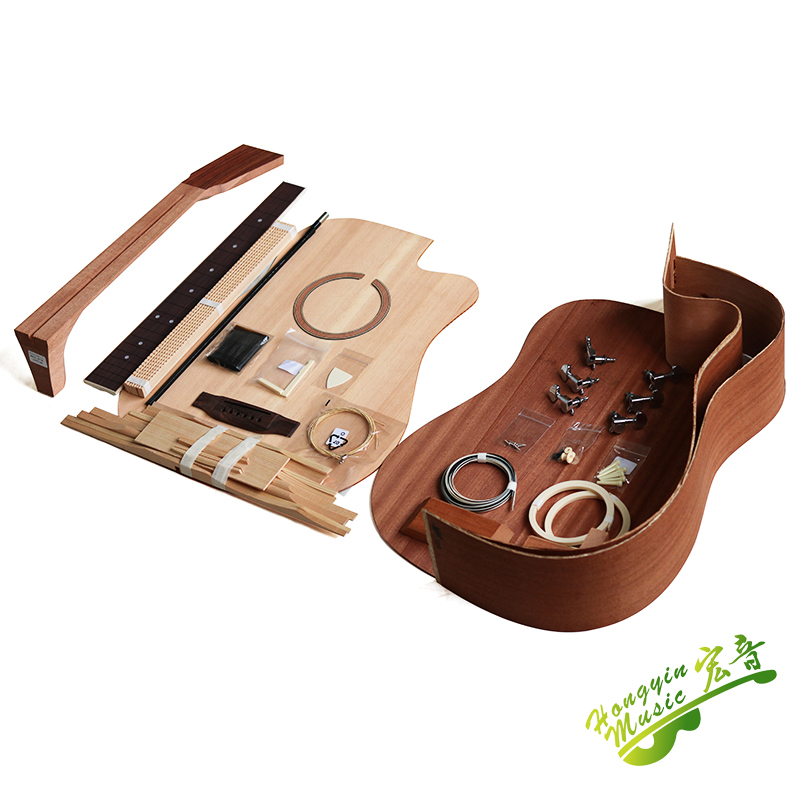 Pack d'accessoires pour guitare Cutaway, 41 pouces, en épicéa massif de B